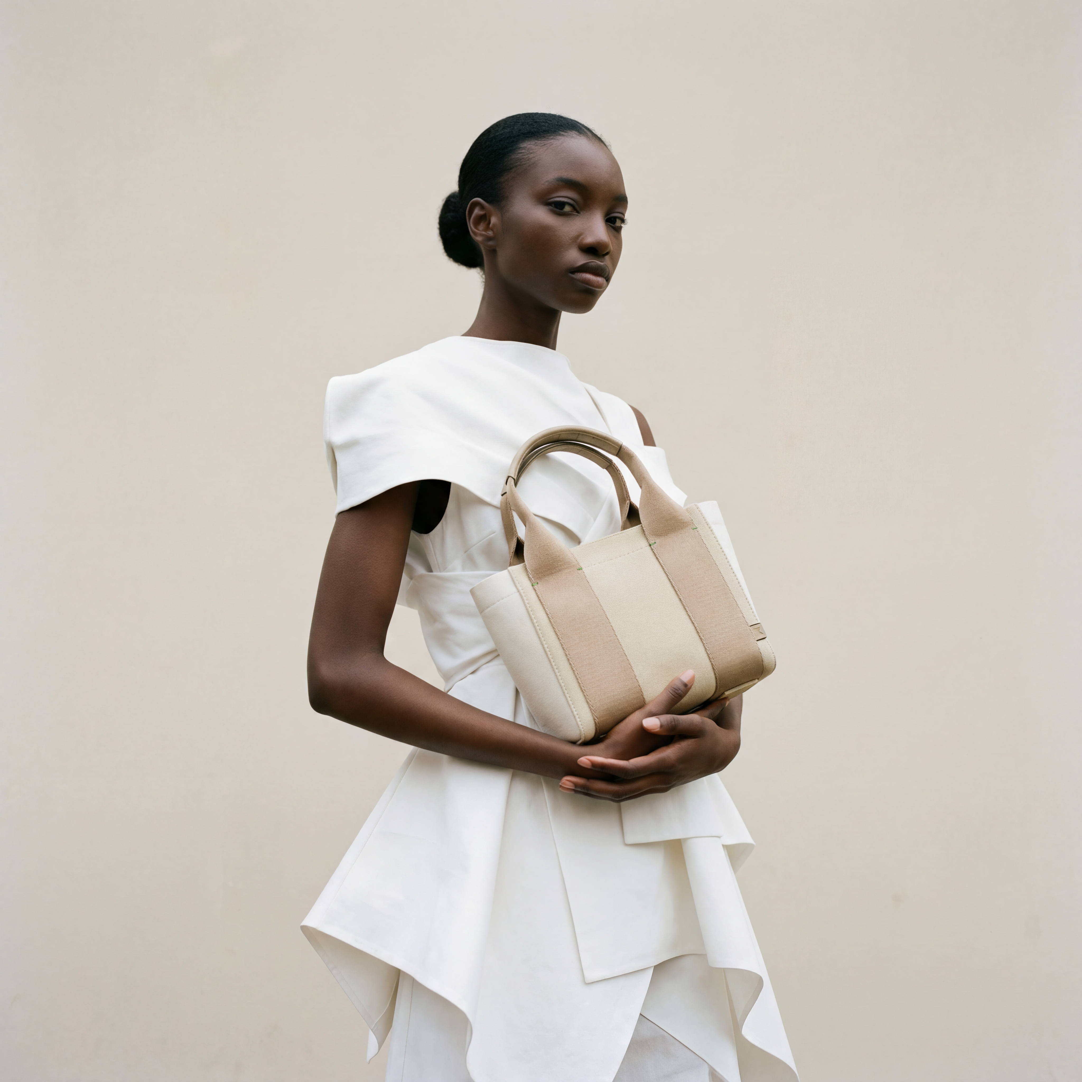 Eden 3-Colour Tote | Mini | Sand