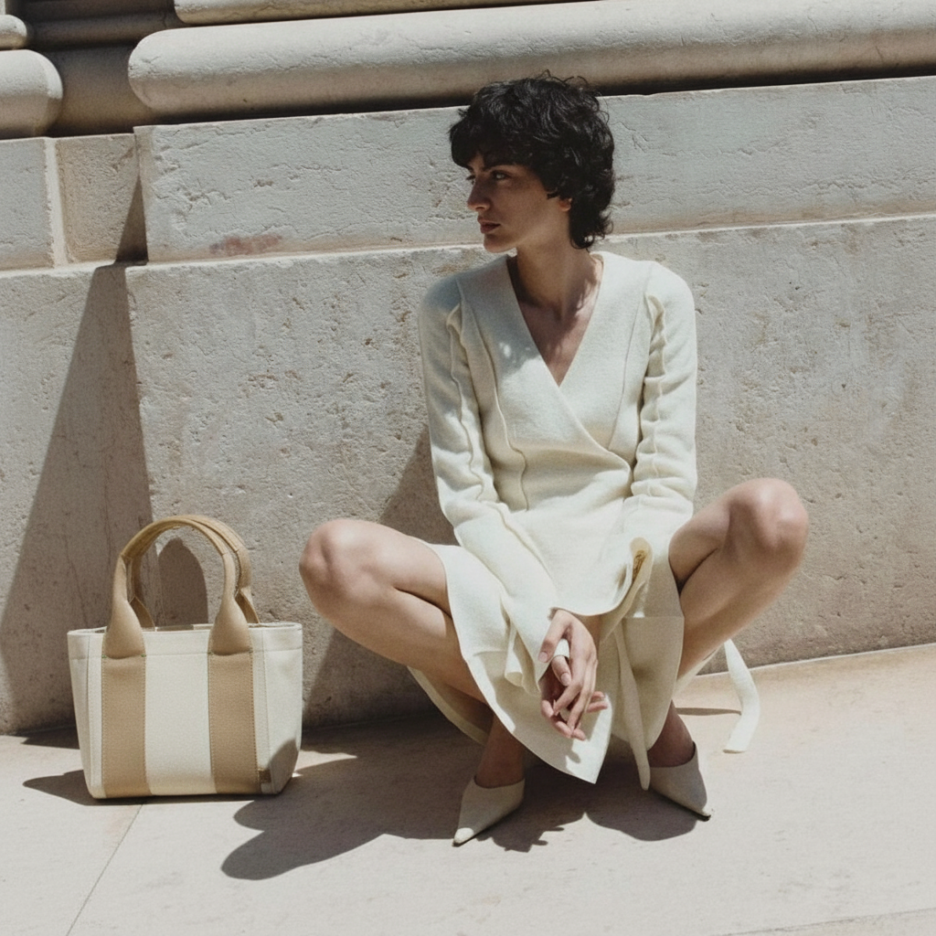 Eden 3-Colour Tote | Mini | Sand