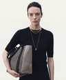 Eden 3-Colour Tote | Medium | Graphite