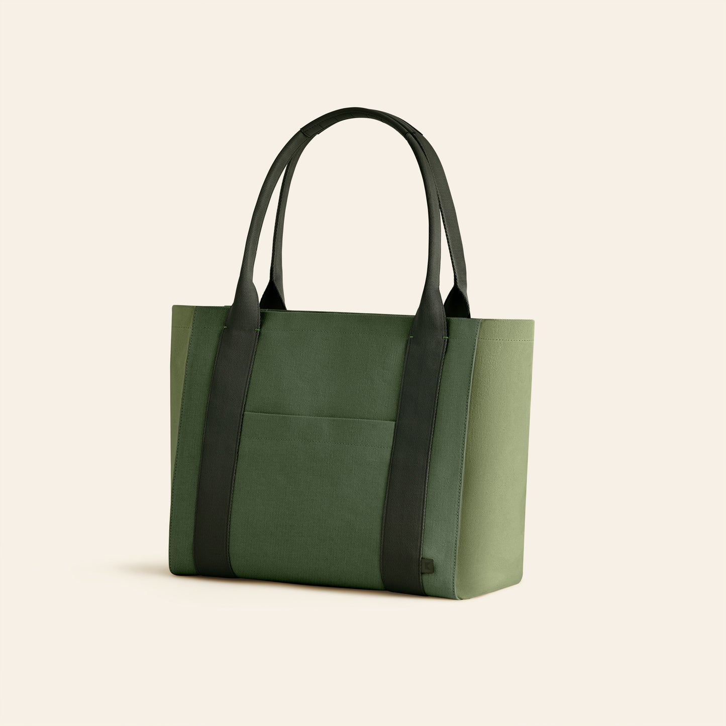 Eden 3-Colour Tote | Medium | Moss