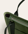Eden 3-Colour Tote | Medium | Moss