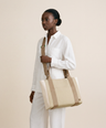 Eden 3-Colour Tote | Medium | Sand