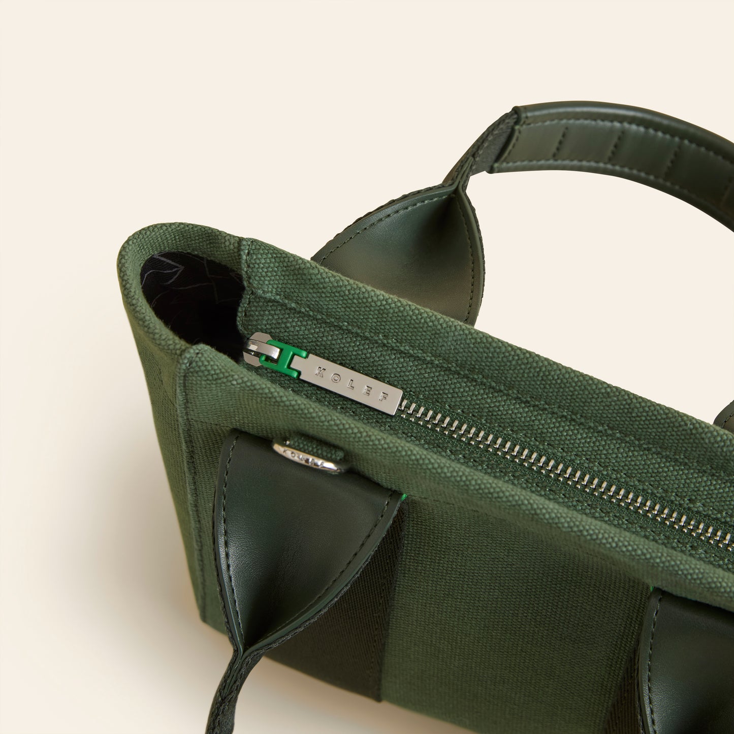 Eden 3-Colour Tote | Mini | Moss