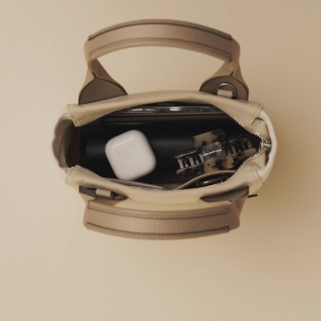 Eden 3-Colour Tote | Mini | Graphite